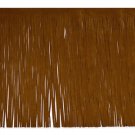 By Yard-11" Brown Faux Suede Leather Fabric Fringe Lampshade Purse Costume Trim