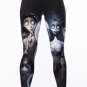 Corpse Bride Black Leggings Yoga Pants Athletic Skinny O/S