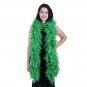 NWT Thick 120g Chandelle Feather Boa KELLY GREEN 6 ft Flapper Burlesque Costume