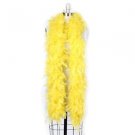 NWT Thick 120g Chandelle Feather Boa Yellow 6ft Flapper Burlesque Costume