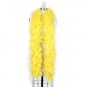 NWT Thick 120g Chandelle Feather Boa Yellow 6ft Flapper Burlesque Costume