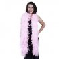 NWT Thick 120g Chandelle Feather Boa LIGHT PINK  6 ft Flapper Burlesque Costume