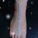Rhinestone Barefoot Sandals Anklet Beach Wedding Foot Jewelry