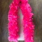 THICK Hot pink 240 gm 6ft Wire Wrapped Turkey Feather Boa Theater Quality Stage