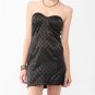 F21 Forever 21 Black Polka Dot Sweetheart Dress M