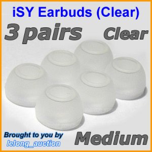 Medium Ear Buds Caps Tips for Philips SHE9500 SHE9550 SHE9700 SHE9800 SHN2500 In-Ear Headphones @C