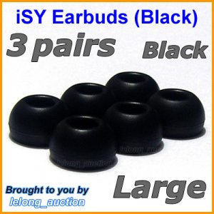 Large Replacement Ear Buds Tips for Skullcandy Asym TiTan FMJ Smokin INKD Riot Holua Striker @B