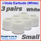 Small Ear Buds Tips Pads for Creative EP-3NC HS-730i EP-650 EP-660 EP-830 EP-630 EP-630i EP-635 @W