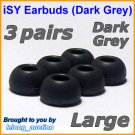 Large Replacement Ear Buds Tip Cushion for Sony MDR EX51 EX55 EX71 EX75 EX81 EX85 EX90 NC22 EX52 @DG