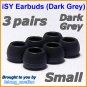 Small Replacement Ear Buds Tips for Skullcandy Asym TiTan FMJ Smokin INKD Riot Holua Striker @DG