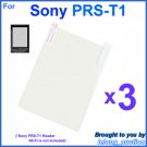3x Clear Screen Protector Film for Sony PRS-T1 Reader Wi-Fi eBook eReader 6-inch