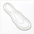 #37673 Three Strands Pearl Necklace