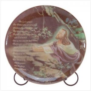 #32417 Lord's Prayer Decorative Plate