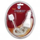 GGI Gear 12V Car Power Adapter for Creative ZEN Vision:M