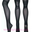 Fashion Chain Suspender Tights Sheer Stockings Lingerie Runway Look