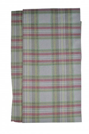 Gray Grey Tartan Check Color Printed Patterned Tights Stockings