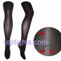 Cherry Print Black Tights Kawaii Fairy Kei Emo Hosiery