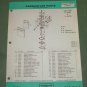 Homelite Carburetor Chain Saw Assembly No. A-68415 Part No. 24324-A Parts List