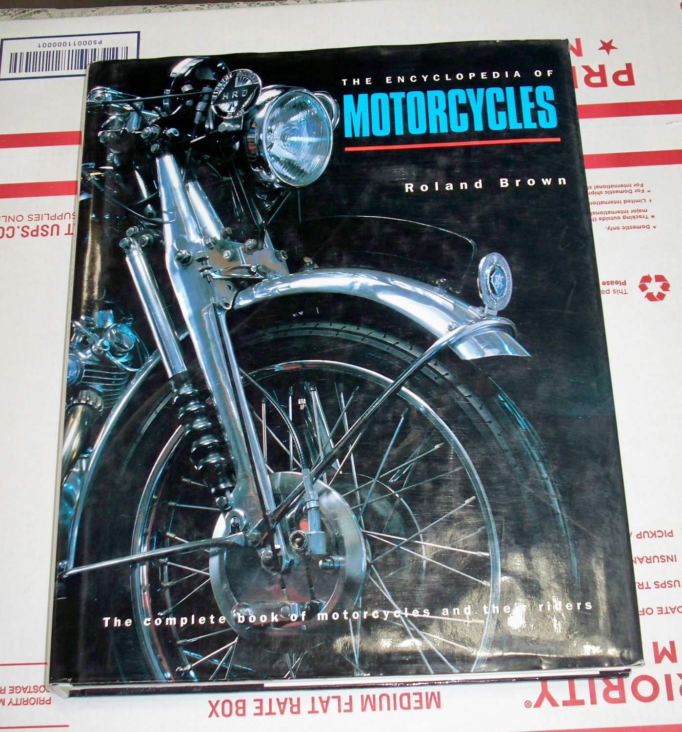 Roland Brown The Encyclopedia Of Motorcycles Bmw Harley Indian Norton Hc Dj Book