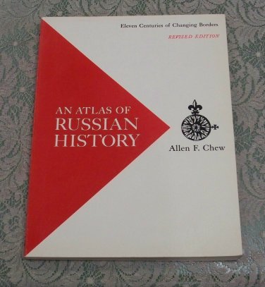 An Atlas of Russian History Revised edition 2nd printing 1973 paperback