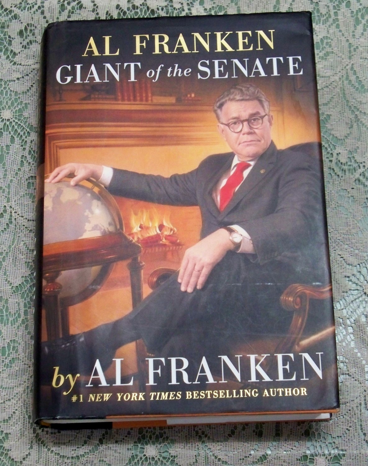 Giant of the Senate Al Franken hc/dj book Minnesota senator comedy writer author