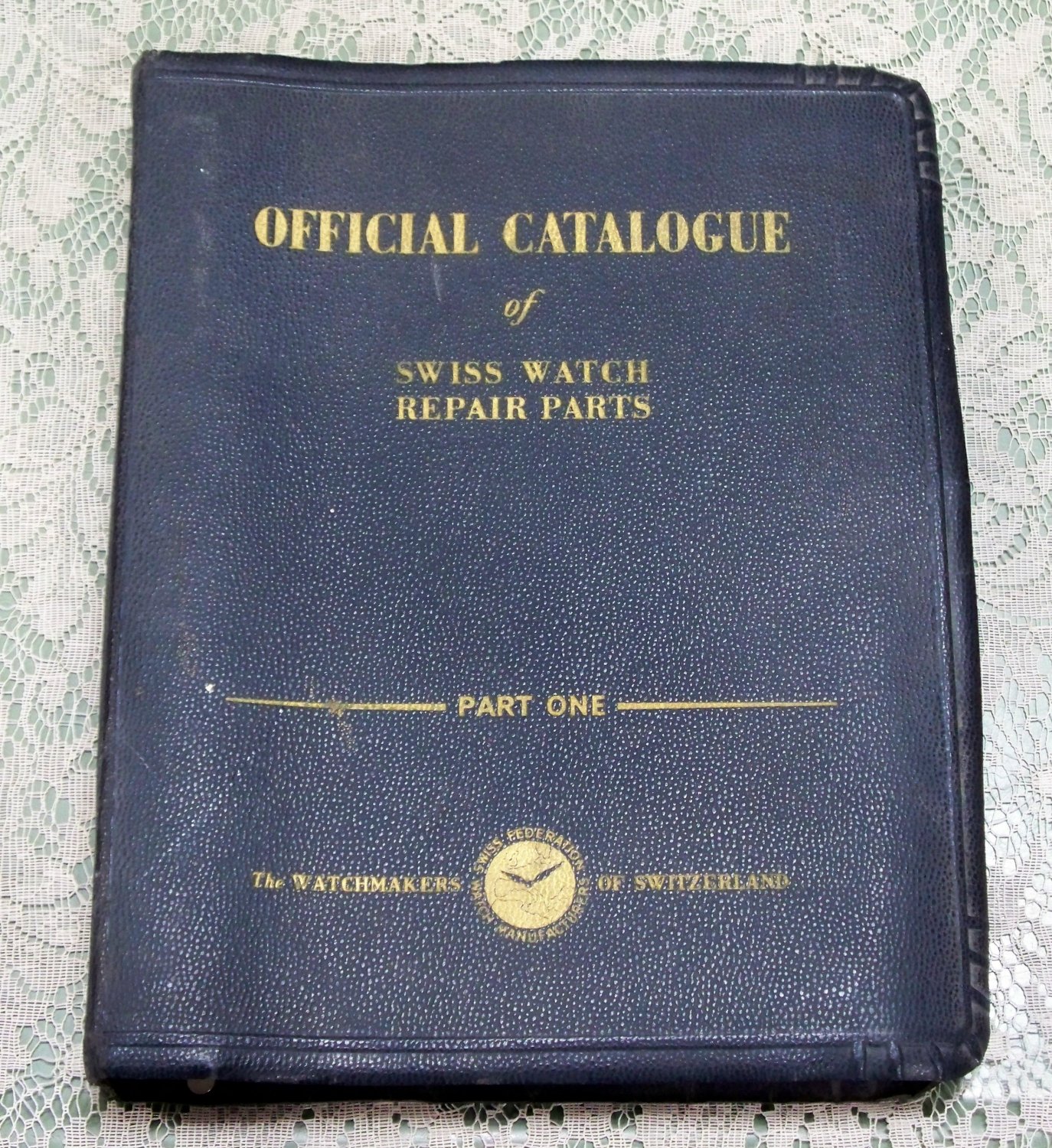 Official Catalogue of Swiss Watch Repair Parts part one 1948 Swiss