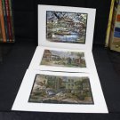 Lionel Barrymore VTG Stand Pkg. Corp Reproductions set of 3 foil prints