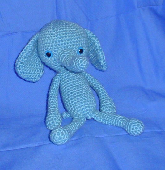 Elephant Amigurumi Japanese Anime Doll