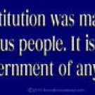 John Adams Constitution Quote 1 Bumper Sticker