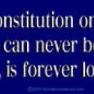 John Adams Constitution Quote 2 Bumper Sticker