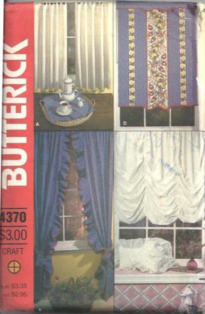 Design Patterns   Butterick Curtain Patterns