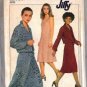 Simplicity 8312 Misses 70s Dress, Jacket Sewing Pattern Size 6, 8