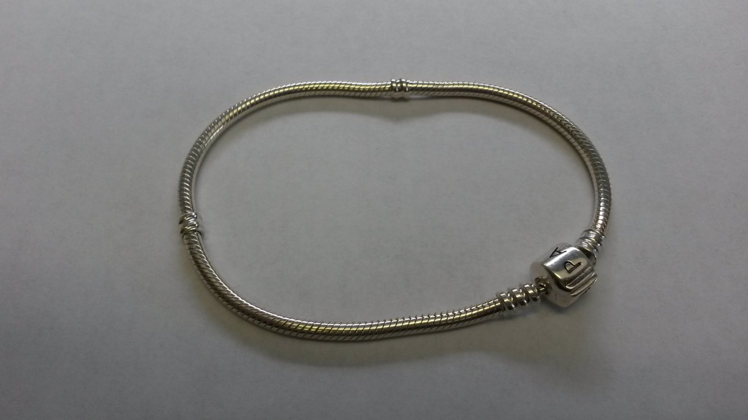 PANDORA Iconic Silver Charm Bracelet 21 cm/8.3 inch 590702HV-21