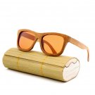 Angcen Mens' Bamboo Sunglasses