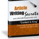 Article Writing Secrets