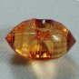 Lot 72 pcs 24L Clear Crystal Rhinestone Orange Marquise Buttons 6 dozen