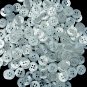 Lot 72 pcs 18L White 2 Hole Buttons