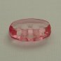 Lot 24 pcs 24L Clear Crystal Light Pink Oval 2 Hole Buttons