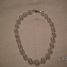 Swarosky Silver Beaded Necklace