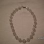Swarosky Silver Beaded Necklace