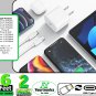 2 Pack Super Fast Charger Type C Wall Charger iPhone 14 13 12 11 X XS XR Pro Max