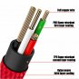 3 PACK 6ft 90 Degree Angle Fast Charging Cable Rapid Charger Charge Sync Cord