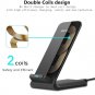100x BULK WHOLESALE Qi Wireless Fast Charger Charging Pad Stand Samsung iPhone