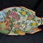 Art Ceramic Hand Painted Decorative Fish Wall Plaque by A. Meidani Greece New