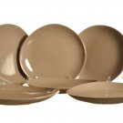 DIANE VON FURSTENBERG DVF Pebblestone Smoke Dessert Bread Plates Set of 6 New DIANE VON FURSTENBERG DVF Pebblestone Smoke Dessert Bread Plates Set of 6 New