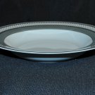 RALPH LAUREN China Silk Ribbon Slate Rim Soup Bowl Plate New