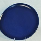 DIANE VON FURSTENBERG DVF Pebblestone Cobalt Blue Medium Round Platter 13.5" New
