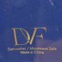 DIANE VON FURSTENBERG DVF Pebblestone Cobalt Blue Medium Round Platter 13.5" New
