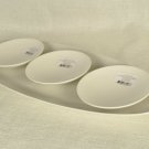 LENOX Hors D'oeuvres Tray With 3 Bowls Matte & Shine Seafoam by Donna Karan NIB