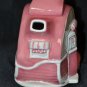 BLUE SKY Clayworks Dining Car Pink Tea Pot Teapot Ceramic  New